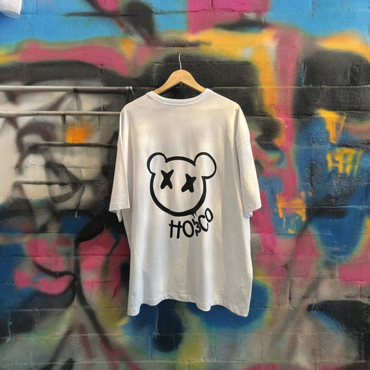 Ho&Co Teddy Back Print Oversized Tshirt
